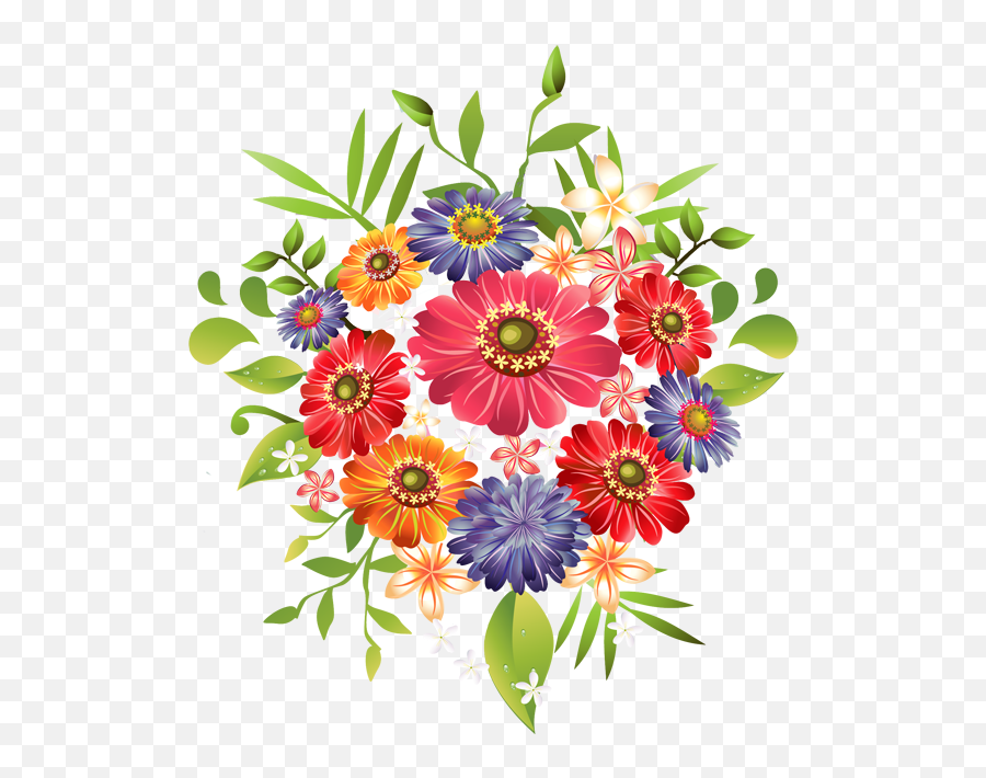 Flowers Png - Flower Bouquet Clip Art Full Size Png Png Clipart Flower Bouquet Png Emoji,Flowers Png