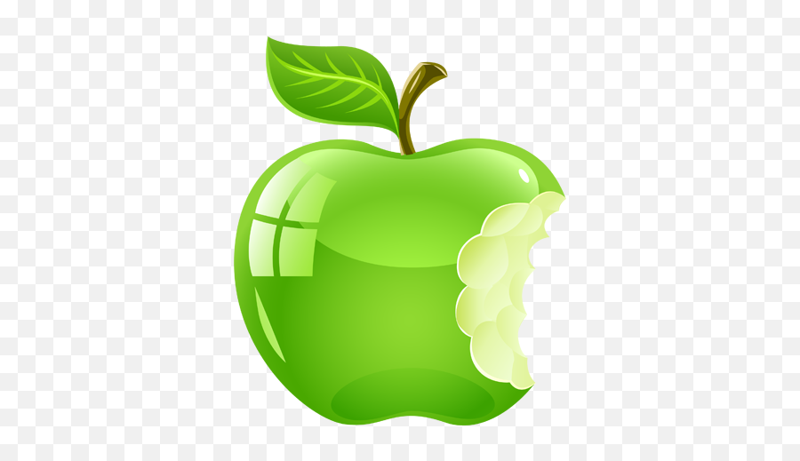 Green Apple Laptop Sticker Emoji,Apple Logo Stickers