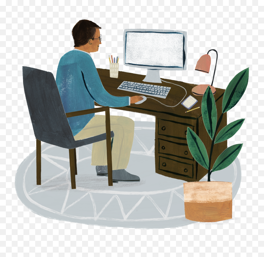 Community Partners - Behealthy365 Emoji,Person On Computer Clipart