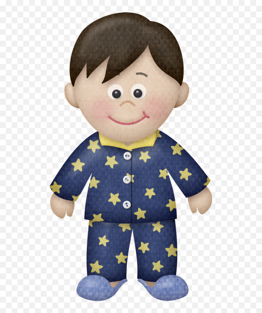 Pj Cliparts - Boy In Pyjamas Clipart Emoji,Pajamas Clipart