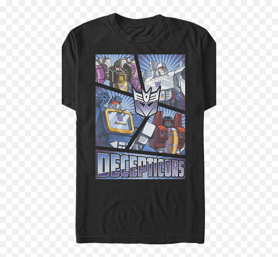 Evil Decepticons Transformers T - Shirt Teehuntercom Emoji,Autobots And Decepticons Logo