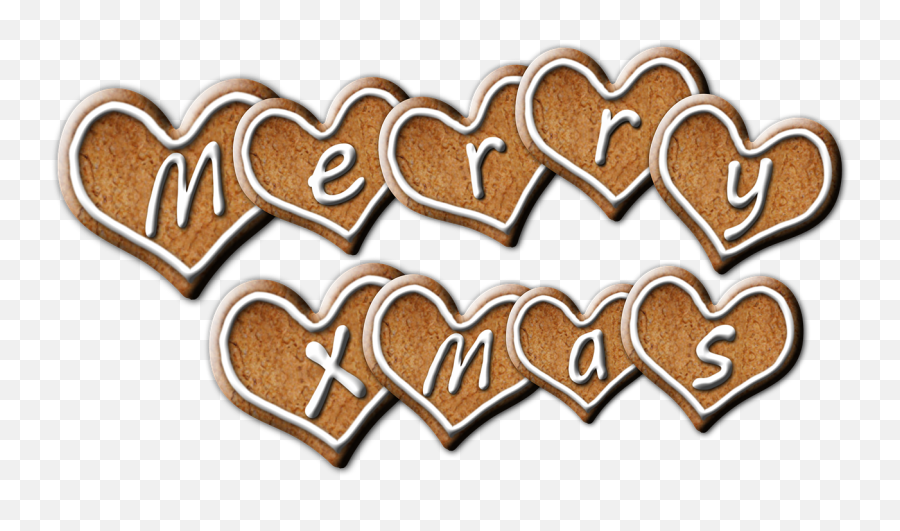 Merry Xmas Gingerbread Cookies Png Picpng Emoji,Merry Christmas Gold Png