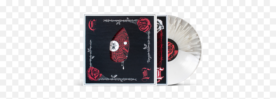 Cult Leader - A Patient Man Deathwish Exclusive White Clear Split W White Splatter Vinyl Lp X300 Emoji,White Splatter Transparent
