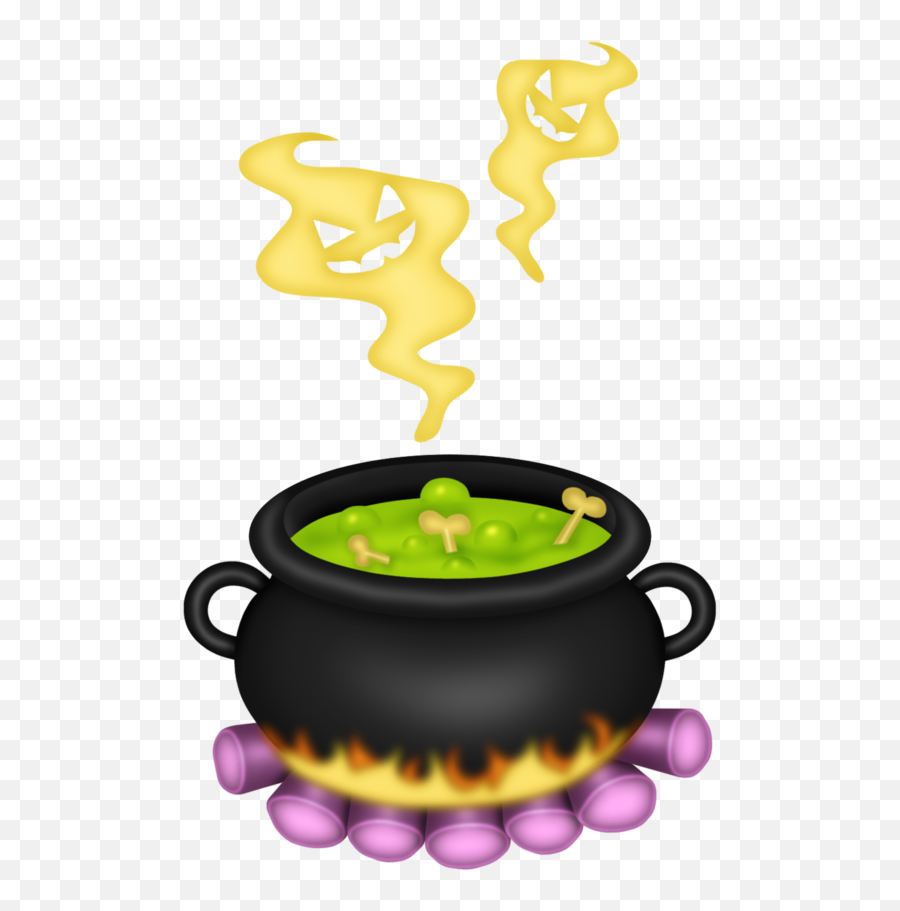 Cauldron Clipart Halloween Food - Halloween Clipart Cauldron Emoji,Cauldron Clipart