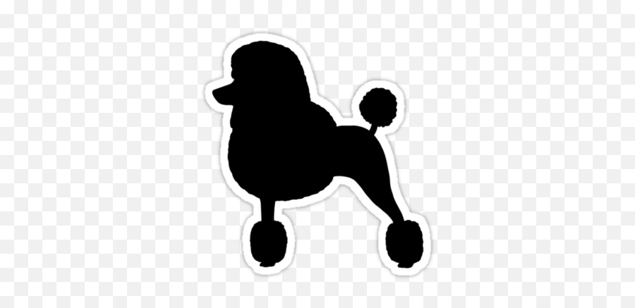 Free Poodle Silhouette Png Download Emoji,Poodle Clipart