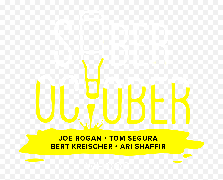 Whoop Sober October - Language Emoji,Joe Rogan Logo