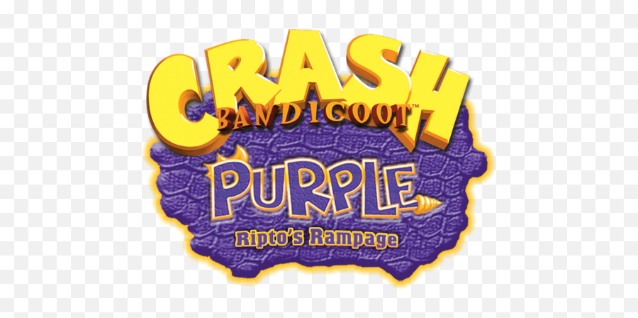 Riptos Rampage - Crash Bandicoot Purple Logo Emoji,Crash Bandicoot Logo
