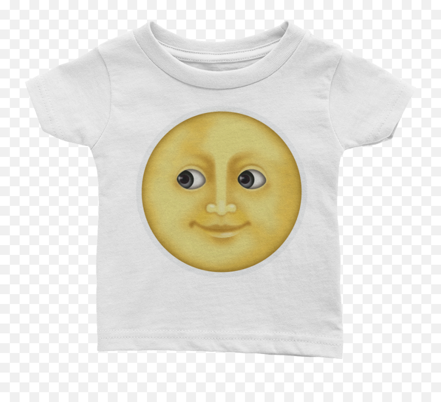 Download Hd Emoji Baby T - Shirt Smiley Transparent Png Short Sleeve,Baby Emoji Png