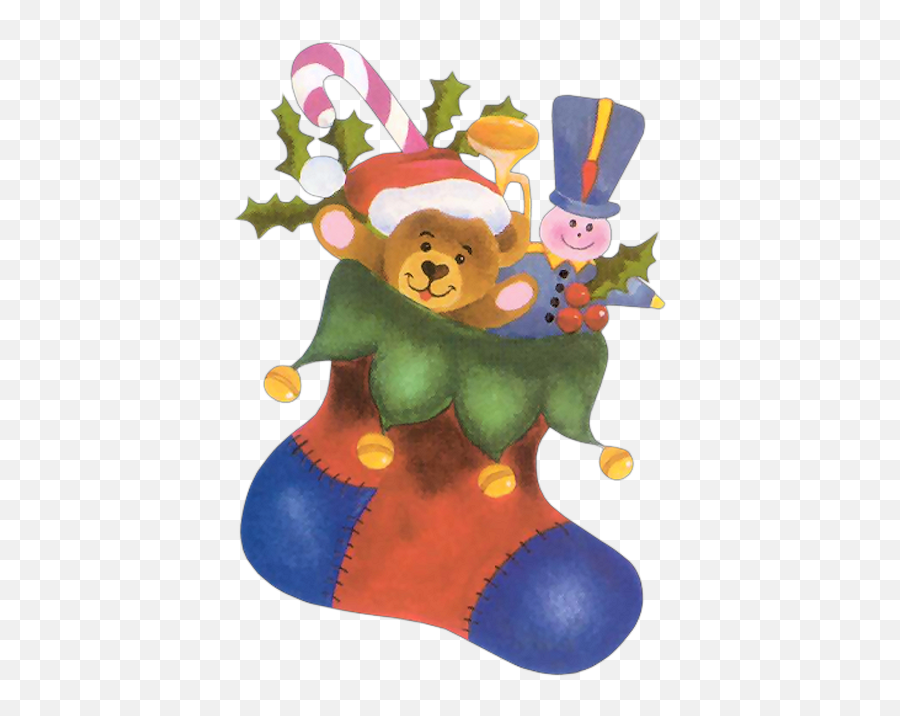 Christmas Stocking Animated Clipart Christmas Stockings - Fictional Character Emoji,Christmas Stockings Clipart
