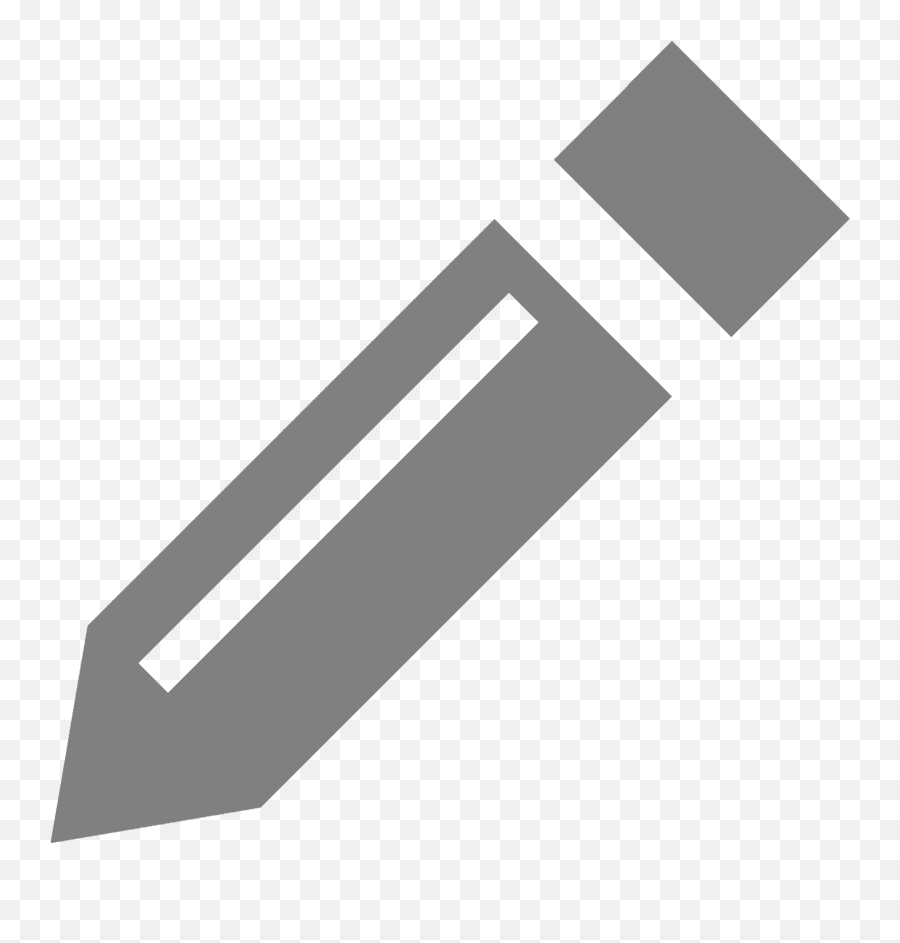 Edit - Transparent Background Pencil Edit Icon Emoji,Pencil Logo