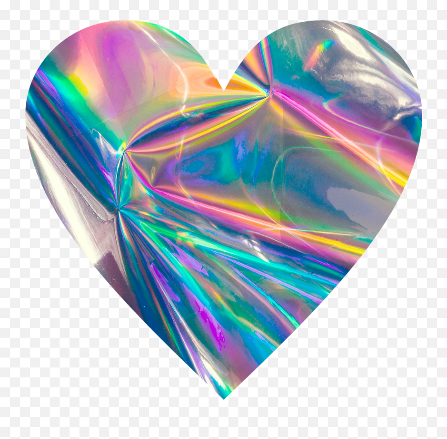 Rainbow Hearts Png - Holographic Opal Backgrounds Emoji,Rainbow Heart Png