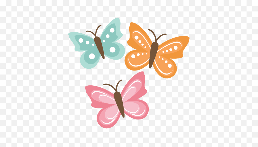 Download Cute Butterflies Hq Png Image - Transparent Cute Butterfly Cartoon Emoji,Cute Png