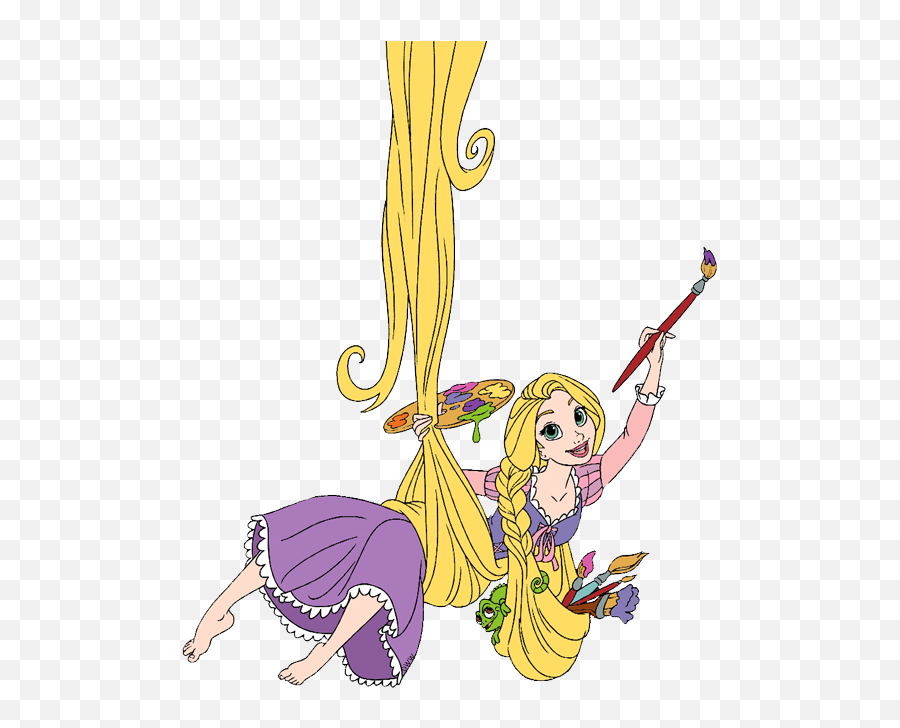 Pascal Painting Rapunzel Pascal Painting - Rapunzel Rapunzel Paintbrush Emoji,Painting Clipart