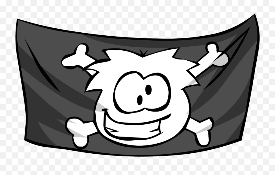 Club Penguin Flag Png Transparent Png - Club Penguin Flag Emoji,Pirate Flag Clipart