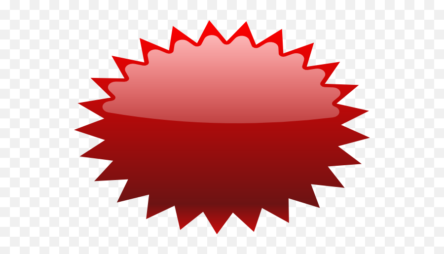 Star Tag Clip Art At Clkercom - Vector Clip Art Online Vector Starburst Clipart Emoji,Tags Png