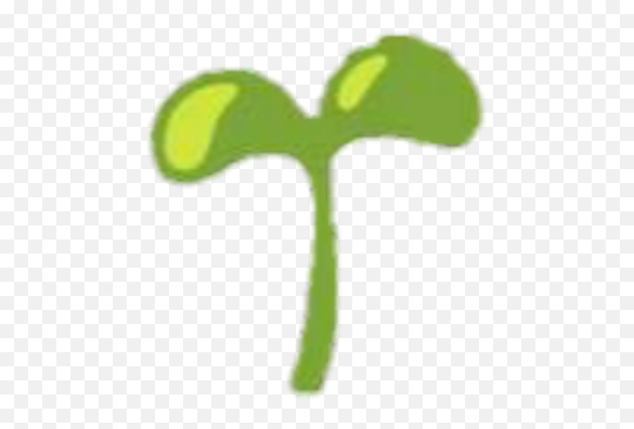 Sprout Sticker - Dot Emoji,Sprout Png