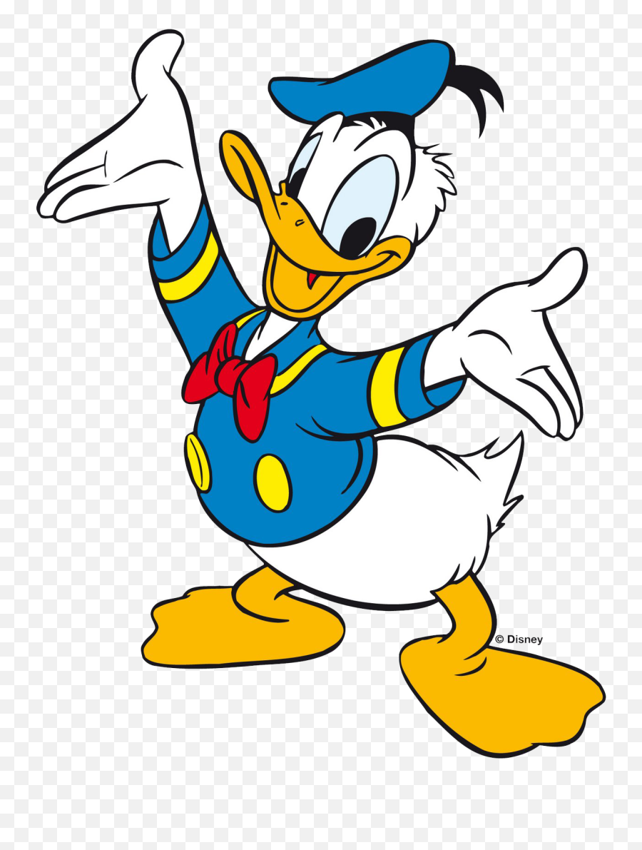 Donald Duck Png Image - Transparent Donald Duck Clipart Emoji,Duck Png