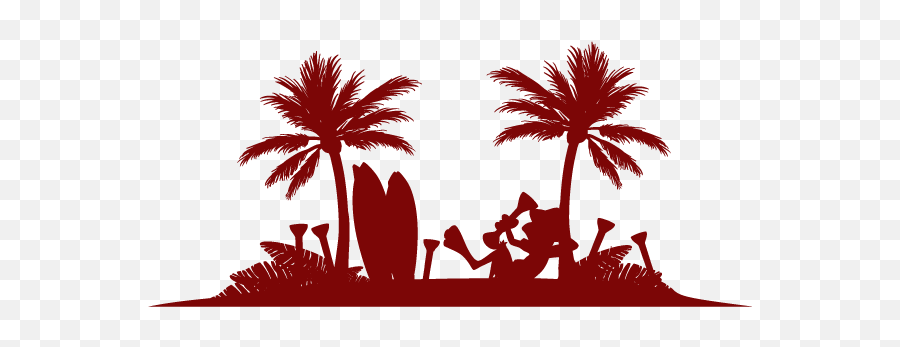Puerto Rico Clipart Palm Tree - Señor Frogs Logo 604x266 Emoji,Puerto Rico Png