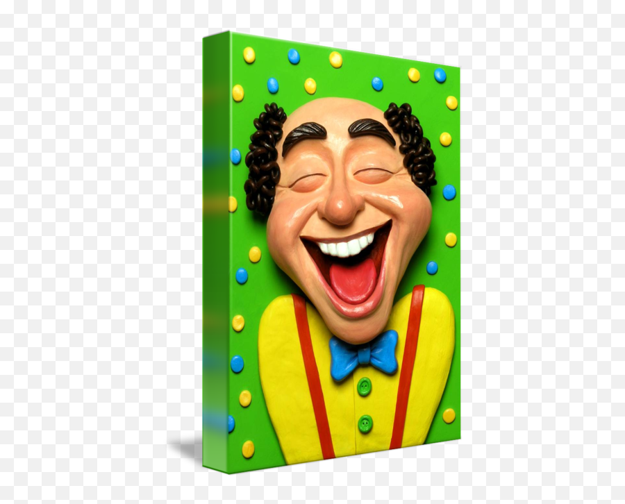 Laughing Man By Amy Vangsgard Emoji,Laughing Man Png