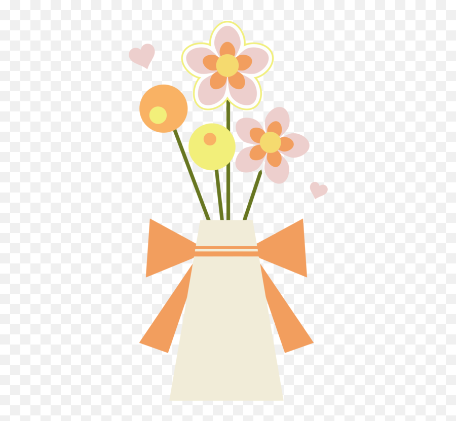 Plantflowerart Png Clipart - Royalty Free Svg Png Emoji,Vase Of Flowers Clipart