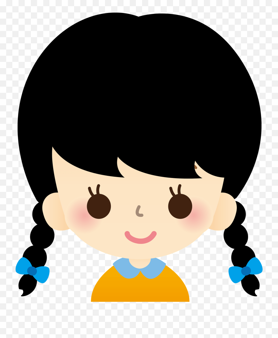 Emma Girlu0027s Face Clipart Free Download Transparent Png - Transparent Girl Face Clipart Emoji,Clipart Girl