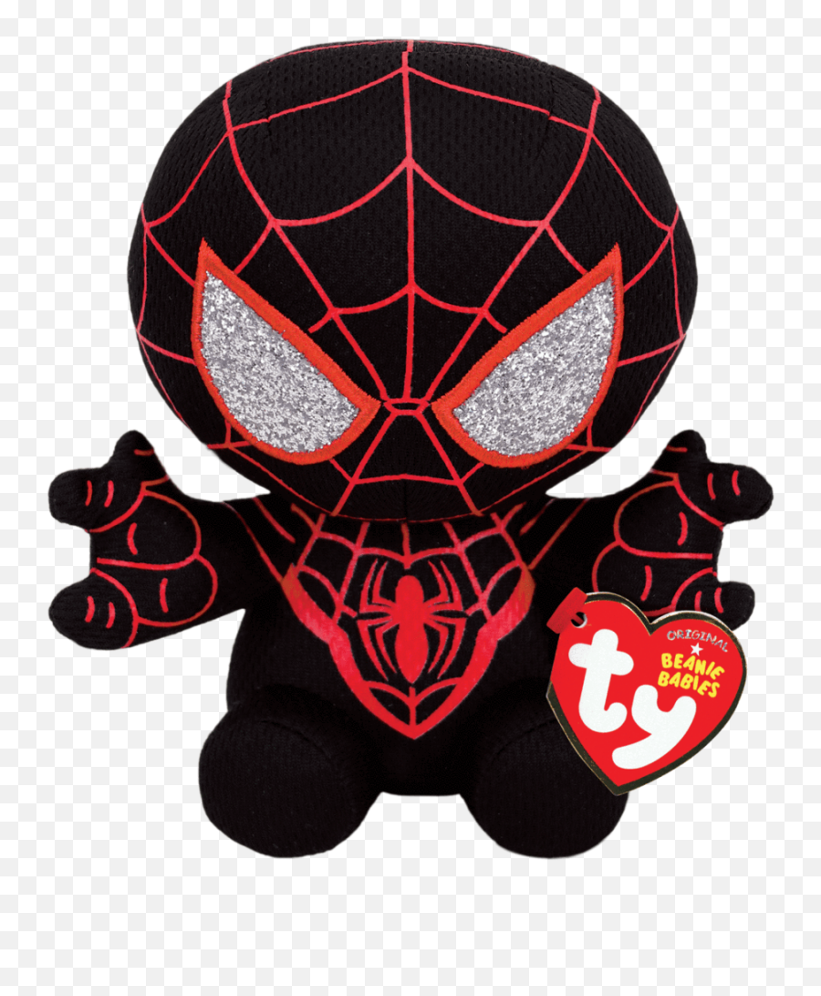 Ty Marvel Miles Morales - Ty Spiderman Emoji,Miles Morales Logo