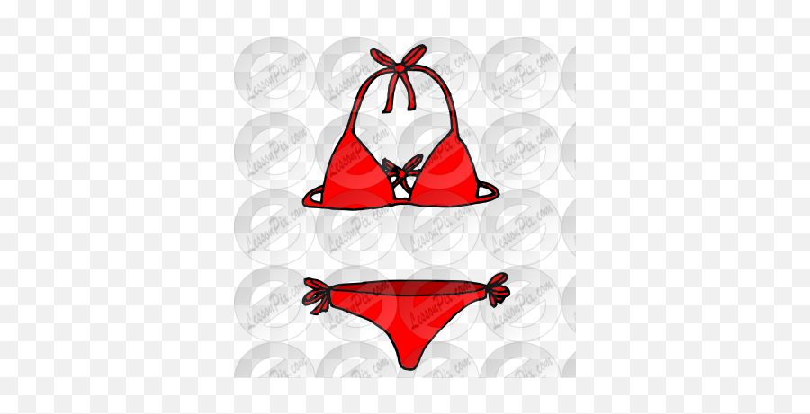 Bathing Suit Picture For Classroom Therapy Use - Great For Women Emoji,Suit Clipart