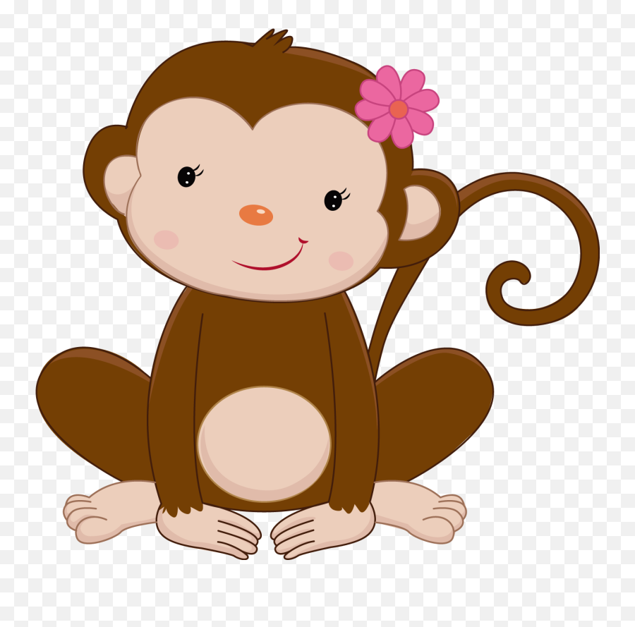 Safari Clipart Rainforest Monkey - Jungle Animals Clipart Emoji,Zoo Animals Clipart