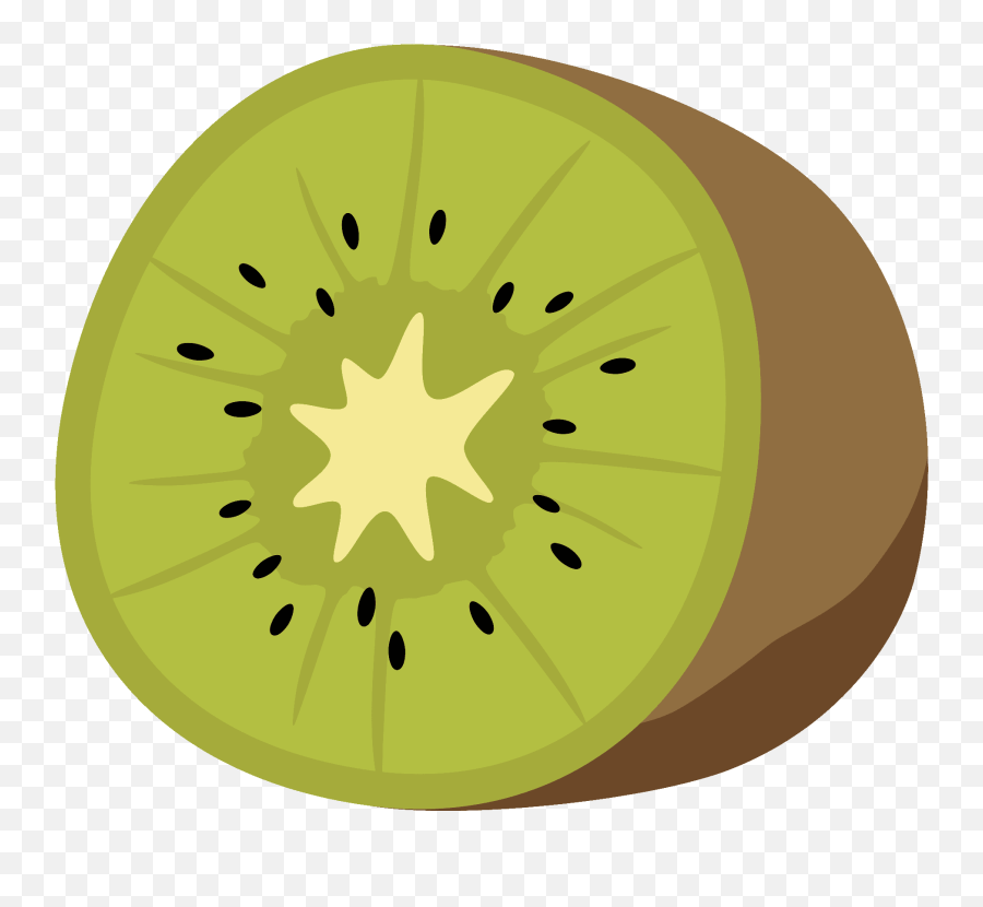 Kiwi Fruit Emoji Clipart - Kiwi Emoji Png,Kiwi Clipart