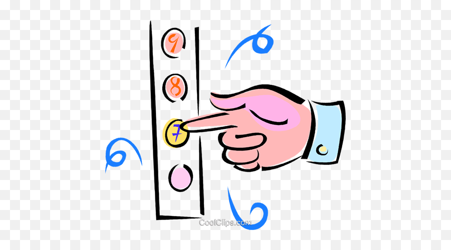 Pushing Elevator Button Clip Art - Pushing Elevator Button Clipart Emoji,Elevator Clipart