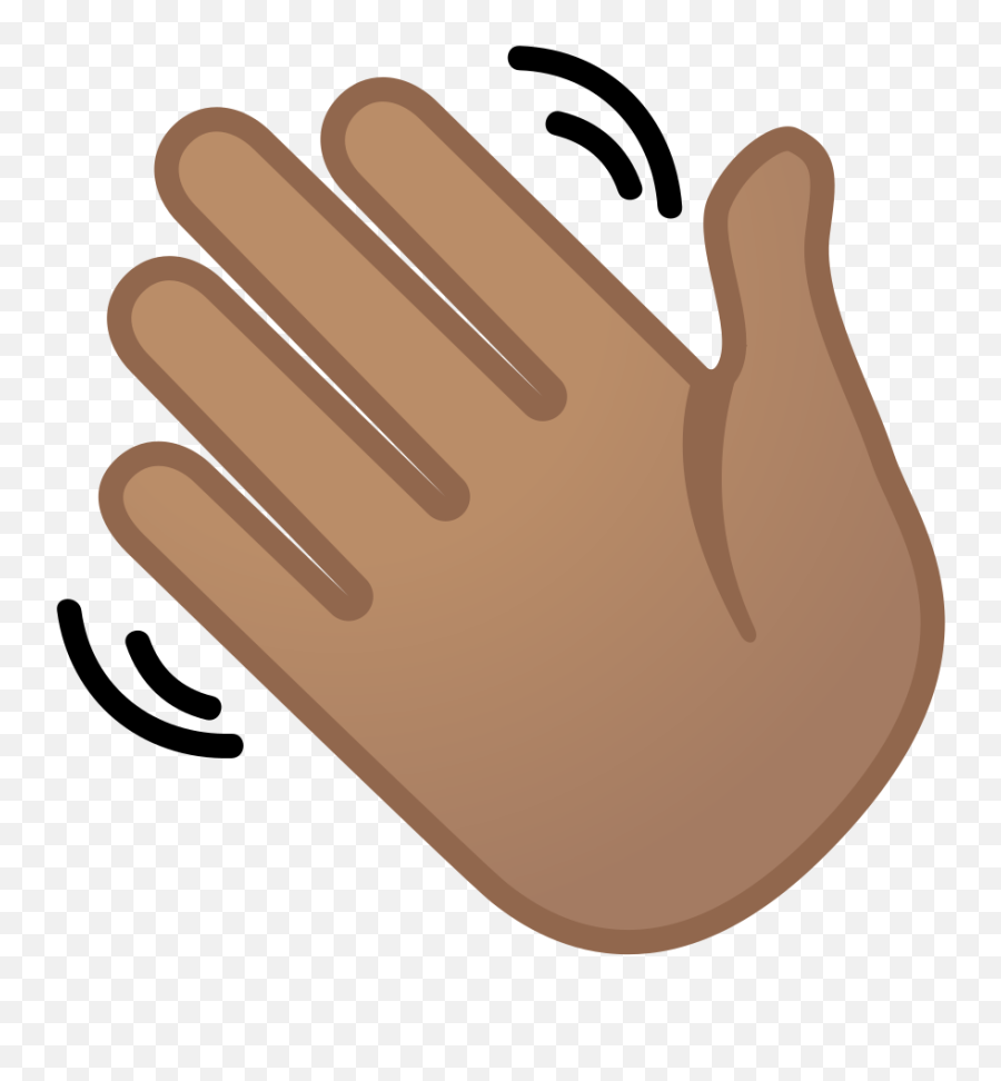 Ok Hand Emoji - Black Hand Waving Emoji,Ok Hand Emoji Transparent