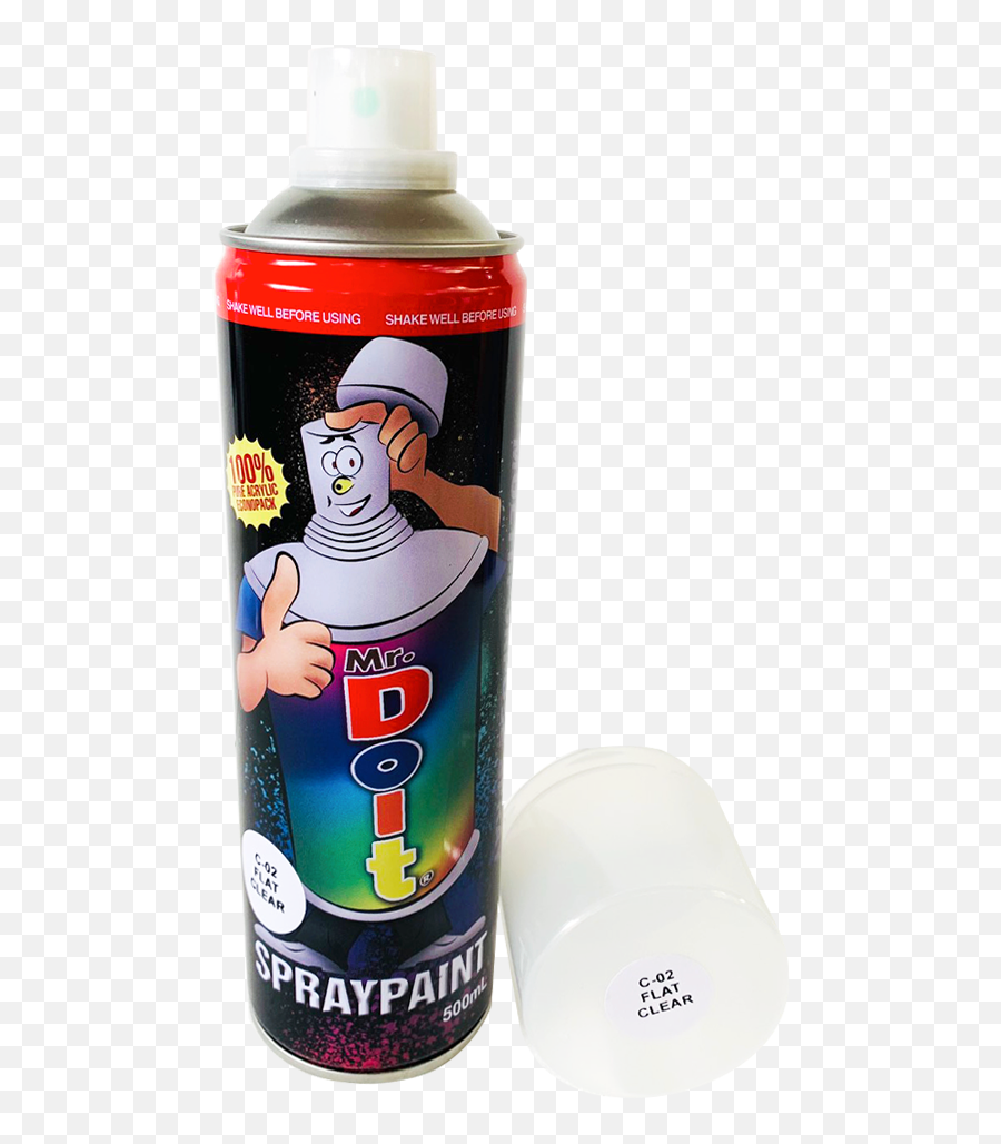 Mr Do It Spray Flat Clear U2013 Balaypanday - Hair Spray Emoji,Transparent Spray Paints