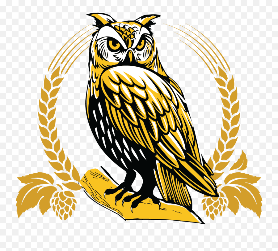 Horned Owl Brewing In Downtown Kennesaw Ga - Horned Owl Brewing Emoji,Owl Logo