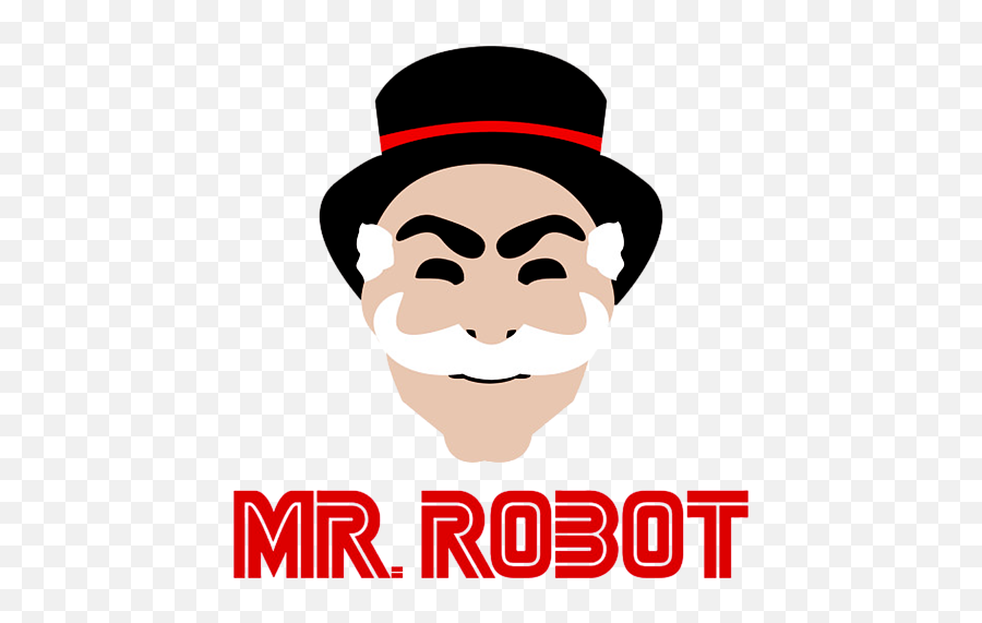 Mr Robot T - Mr Robot Logo Emoji,Mr Robot Logo