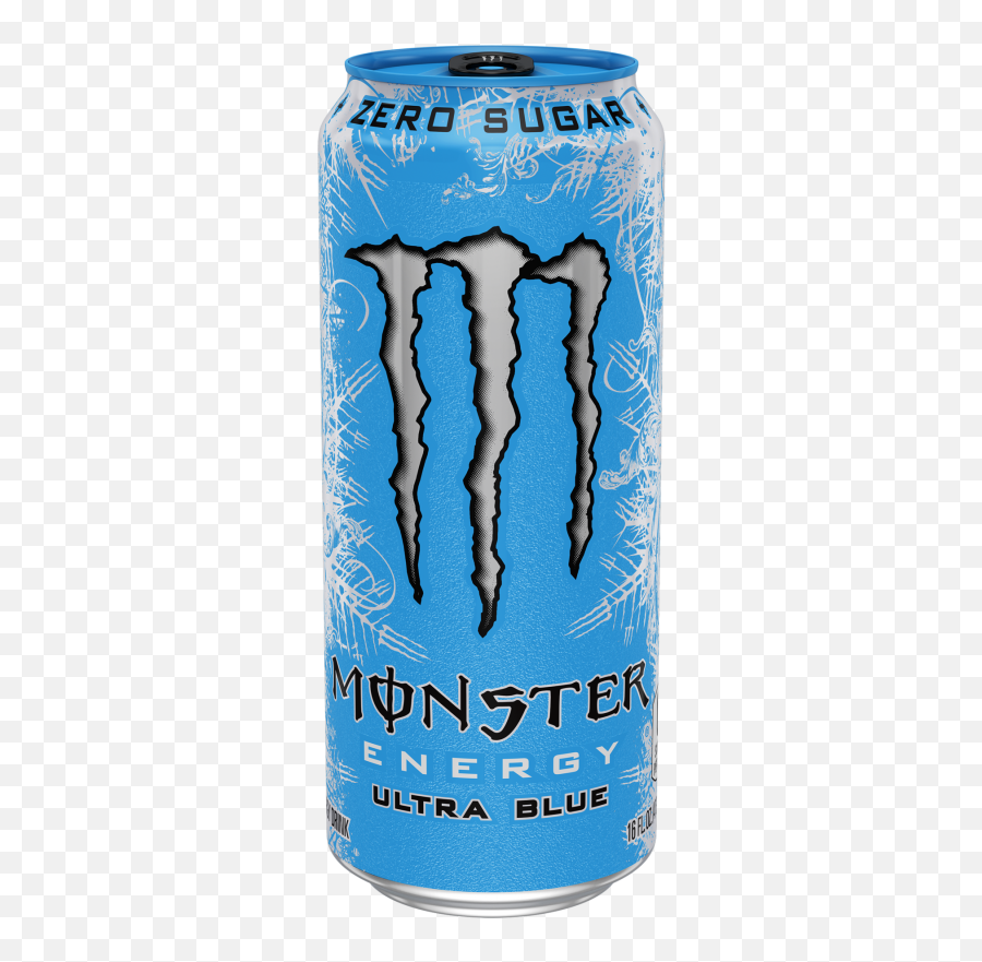 Ultra Blue Monster Ultra Zero - Sugar Energy Drinks Monster Energy Drink Flavors Emoji,Monster Energy Logo