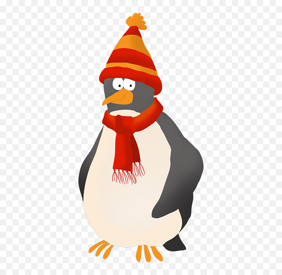 Funny Penguin Clip Art - Fictional Character Emoji,Clipart Dressed