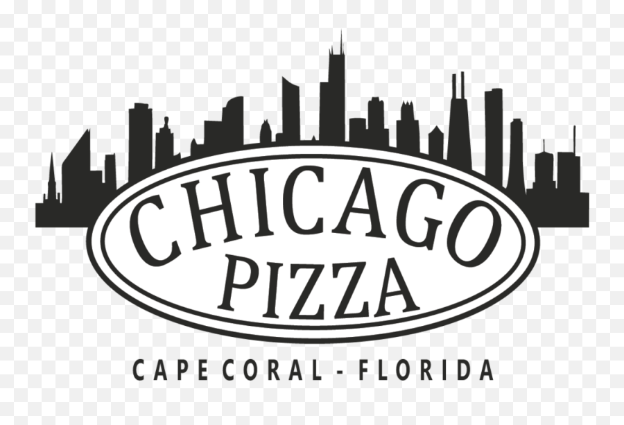 Celebrating National Pizza Month Emoji,Chicago Skyline Clipart