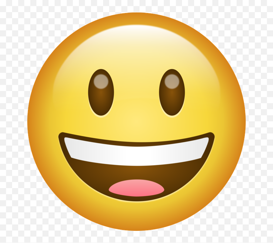 Smile Emoji Happy - Happy Emoji,Happiness Png