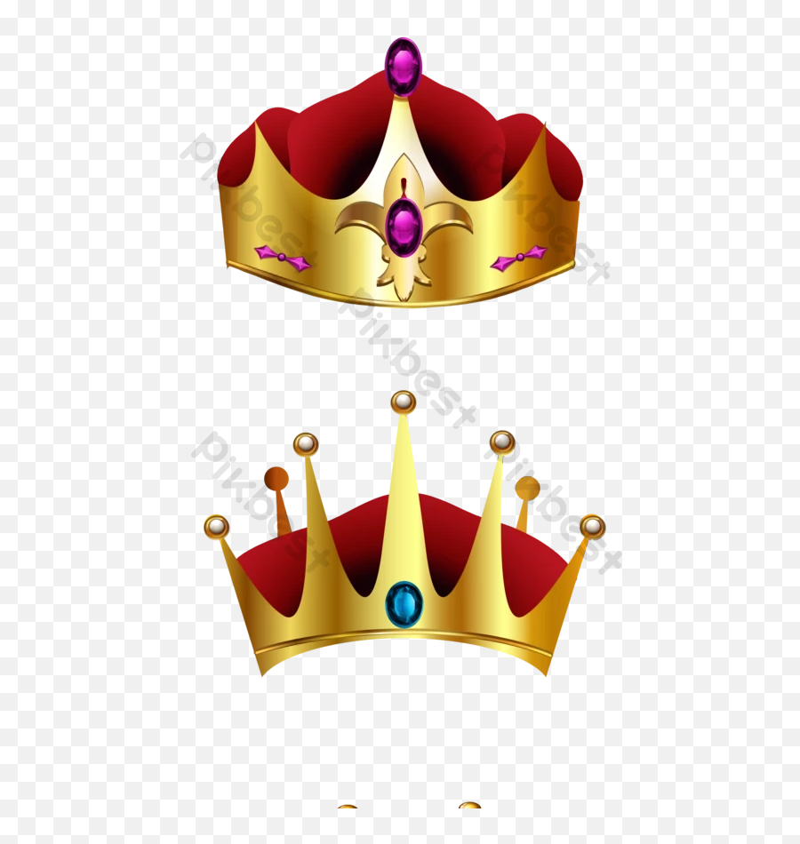 Realistic Metal Effect Crown Icon Free - Girly Emoji,Crown Icon Png