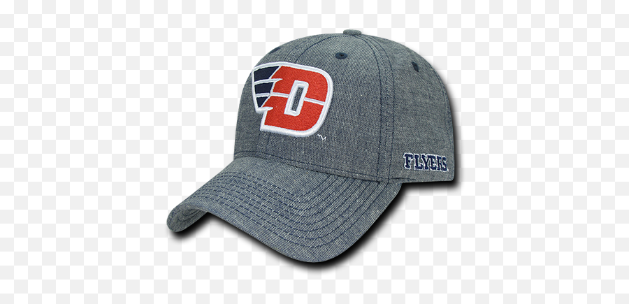 Ncaa Dayton University Flyers Curved Bill Cotton Structured Denim Caps Hats Blue - For Baseball Emoji,Dayton Flyers Logo