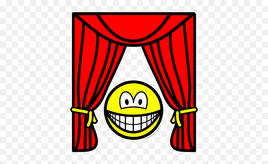 Theater Smile Stage Curtains Open Smilies Emofacescom Emoji,Theater Curtains Clipart