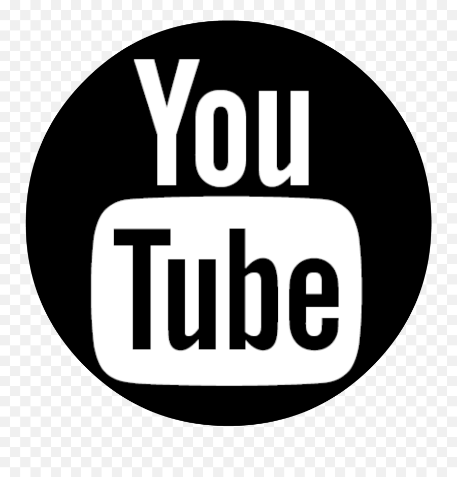 Youtube Logo Png Transparent - Youtube Logo Black Emoji,Youtube Logo
