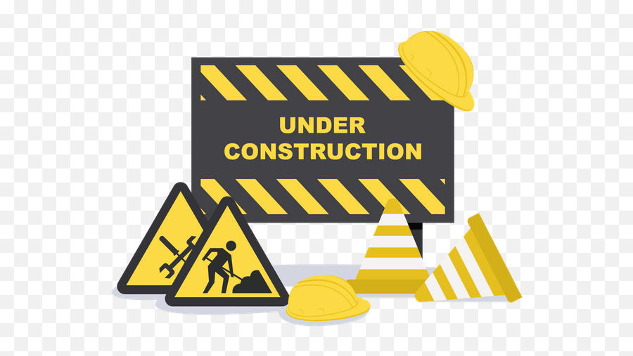 Best Premium Under Construction Work Illustration Download Emoji,Under Construction Sign Png