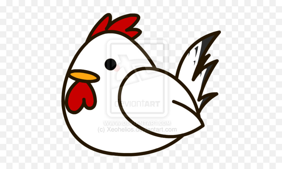 Kawaii Chicken Images - Chicken Chibi Cute 600x514 Png Emoji,Cute Chicken Clipart