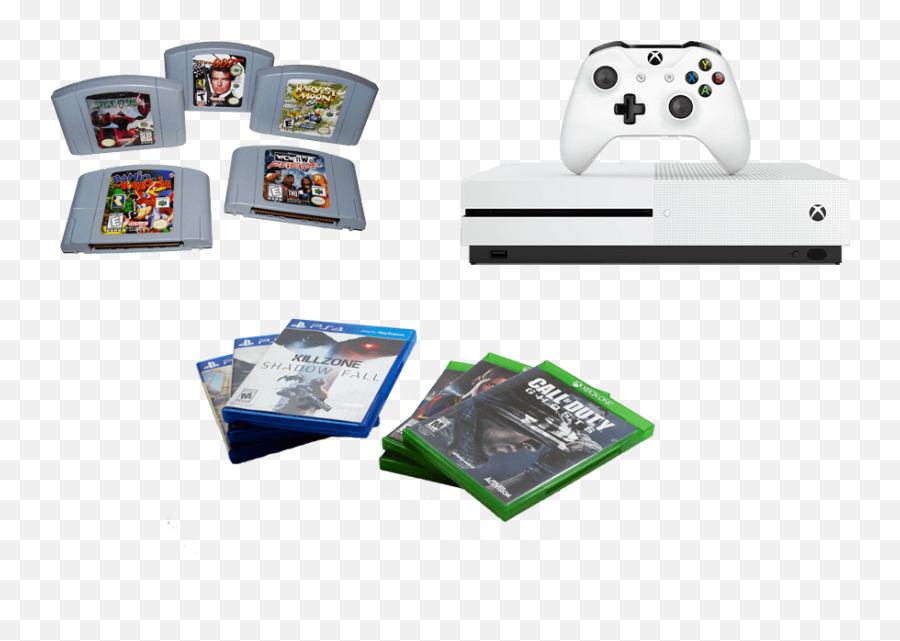 Video Games Used - Abit Sales And Pawn Emoji,Video Games Transparent