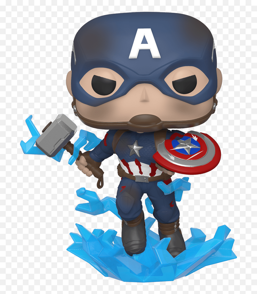 Coming Soon Pop Marvelu2014endgame Funko - Funko Captain America Mjolnir Emoji,Avengers Endgame Logo