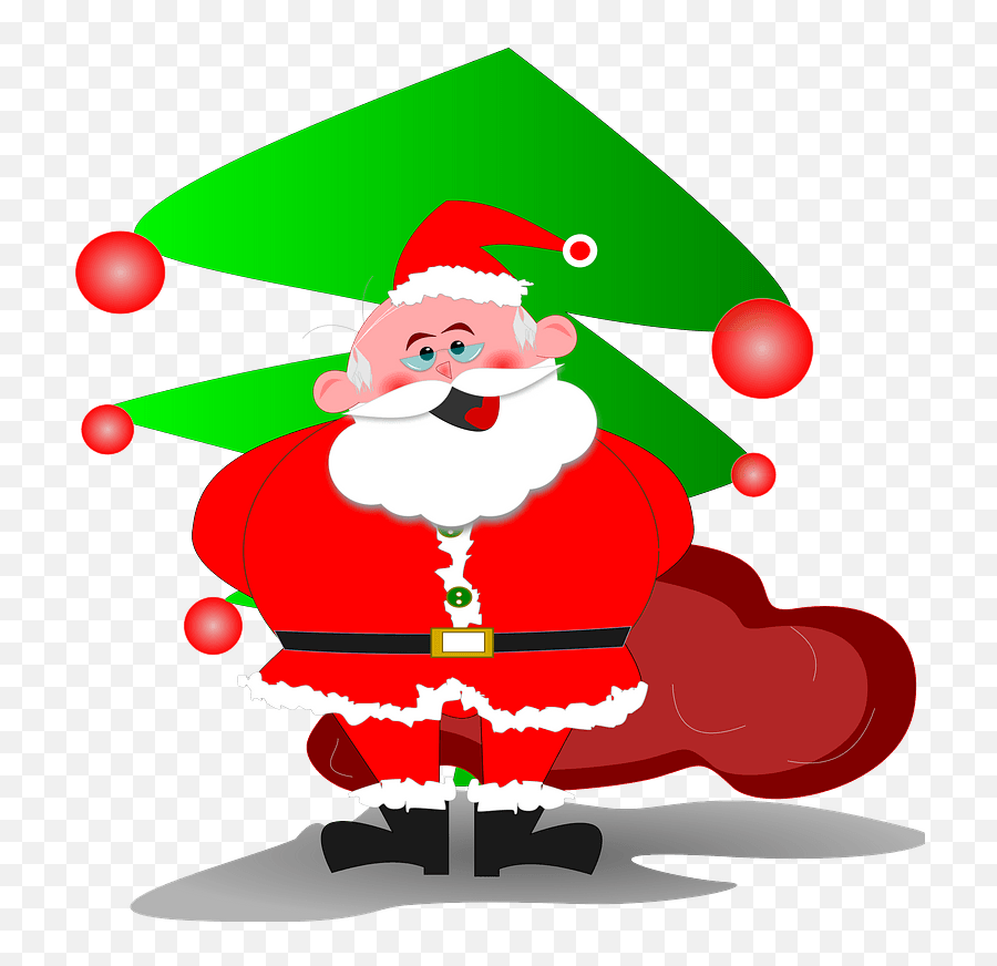 Santa Claus Clipart Free Download Transparent Png Creazilla Emoji,Santa And Mrs Claus Clipart