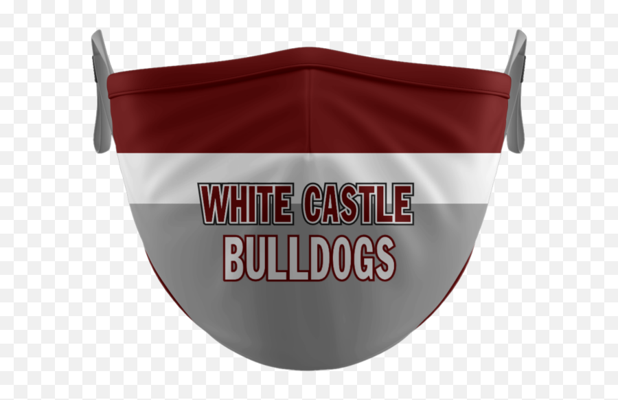 White Castle Facemask - Language Emoji,White Castle Logo