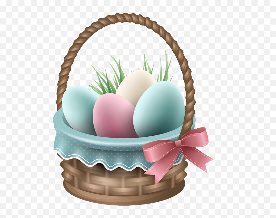 Download Element 25 - Easter Egg Basket Png Png Image With Transparent Transparent Background Easter Eggs Emoji,Easter Png