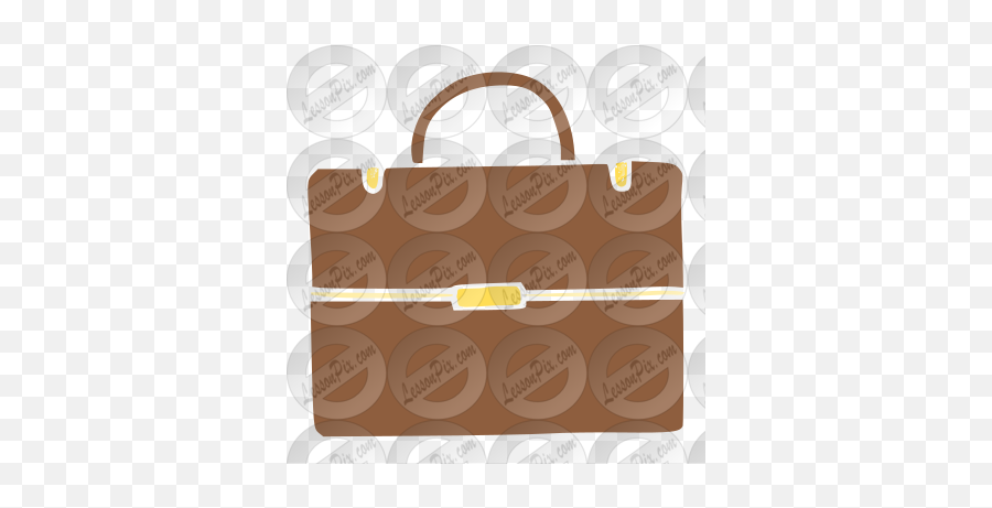 Briefcase Stencil For Classroom - Stylish Emoji,Briefcase Clipart
